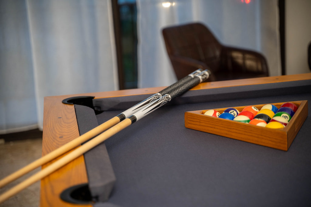 Billard convertible chêne massif 7 ft