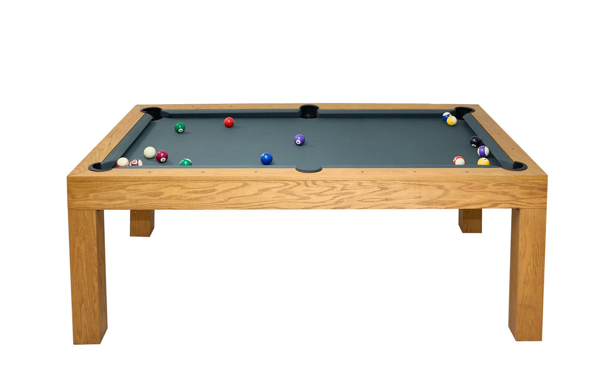 Billard Brando en mode billard américain, tapis gris, parfaitement horizontal